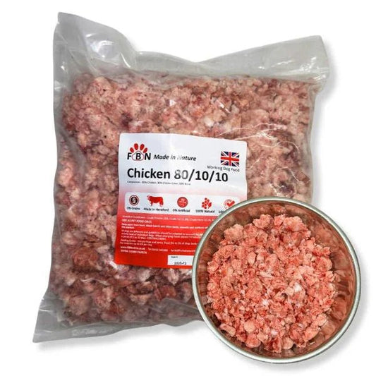 Fur Baby Nutrition Chicken 80-10-10 Frozen Dog Food 1kg | Luxury Home Accessories | Heulog Glow