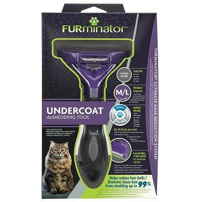 FURminator Undercoat Long Hair M/Lg Cat | Luxury Home Accessories | Heulog Glow