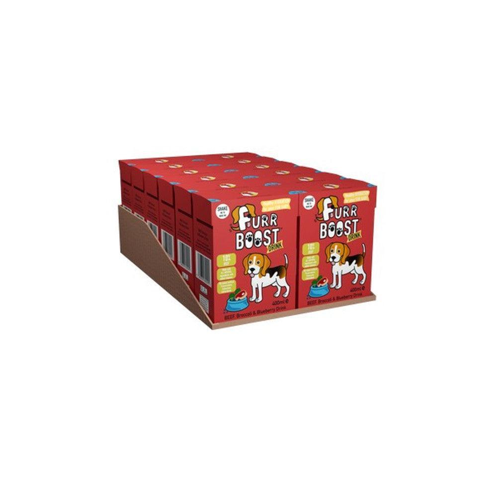 Furr Boost Beef Broccoli and Blueberry Dog Drink 400ml | Luxury Home Accessories | Heulog Glow