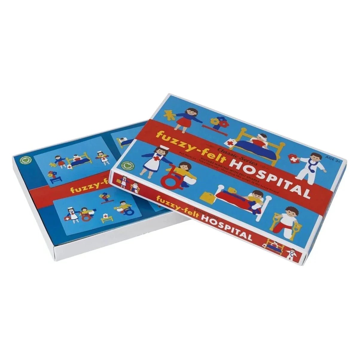 Fuzzy Felt Retro Classic - Hospital | Luxury Home Accessories | Heulog Glow