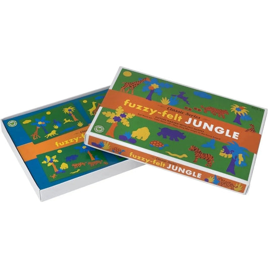 Fuzzy Felt Retro Classic - Jungle | Luxury Home Accessories | Heulog Glow