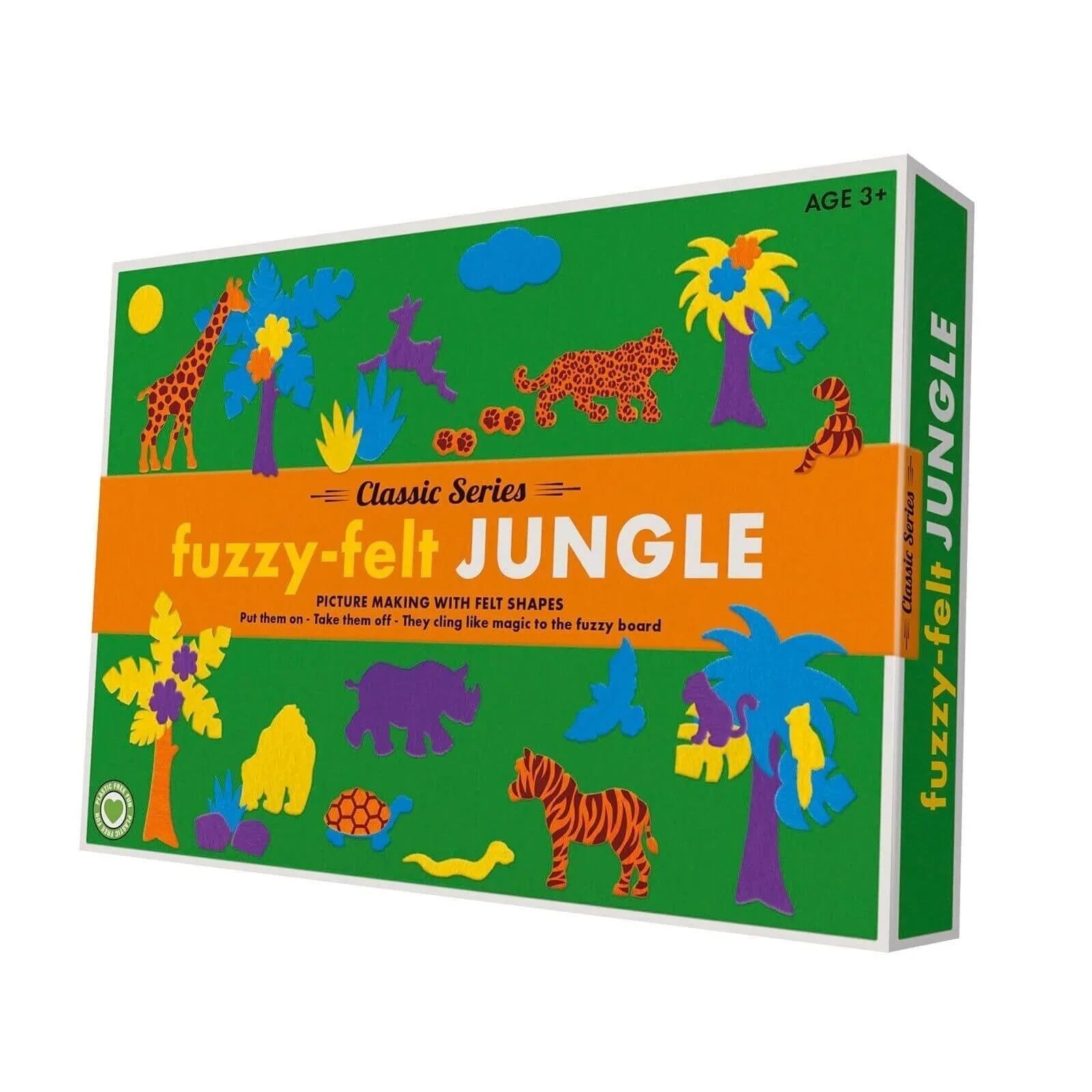 Fuzzy Felt Retro Classic - Jungle | Luxury Home Accessories | Heulog Glow