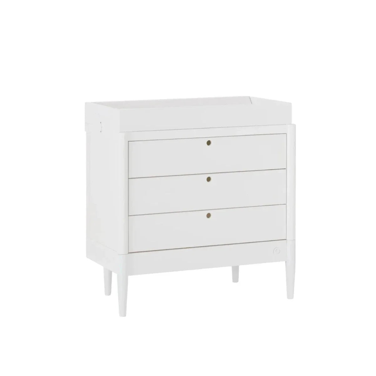 Gaia Baby Eos Dresser - All White | Luxury Home Accessories | Heulog Glow