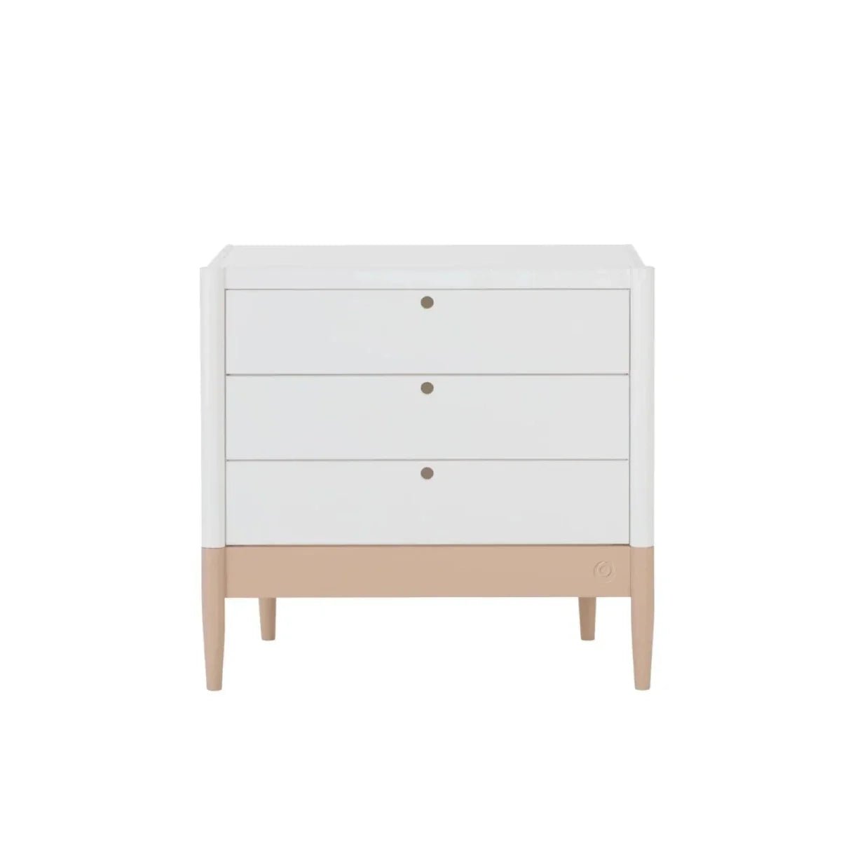 Gaia Baby Eos Dresser - Powder Blush/White | Luxury Home Accessories | Heulog Glow