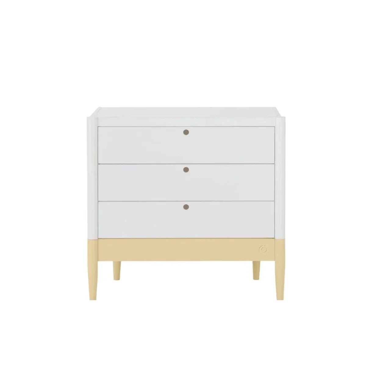 Gaia Baby Eos Dresser - Primrose Yellow/White | Luxury Home Accessories | Heulog Glow