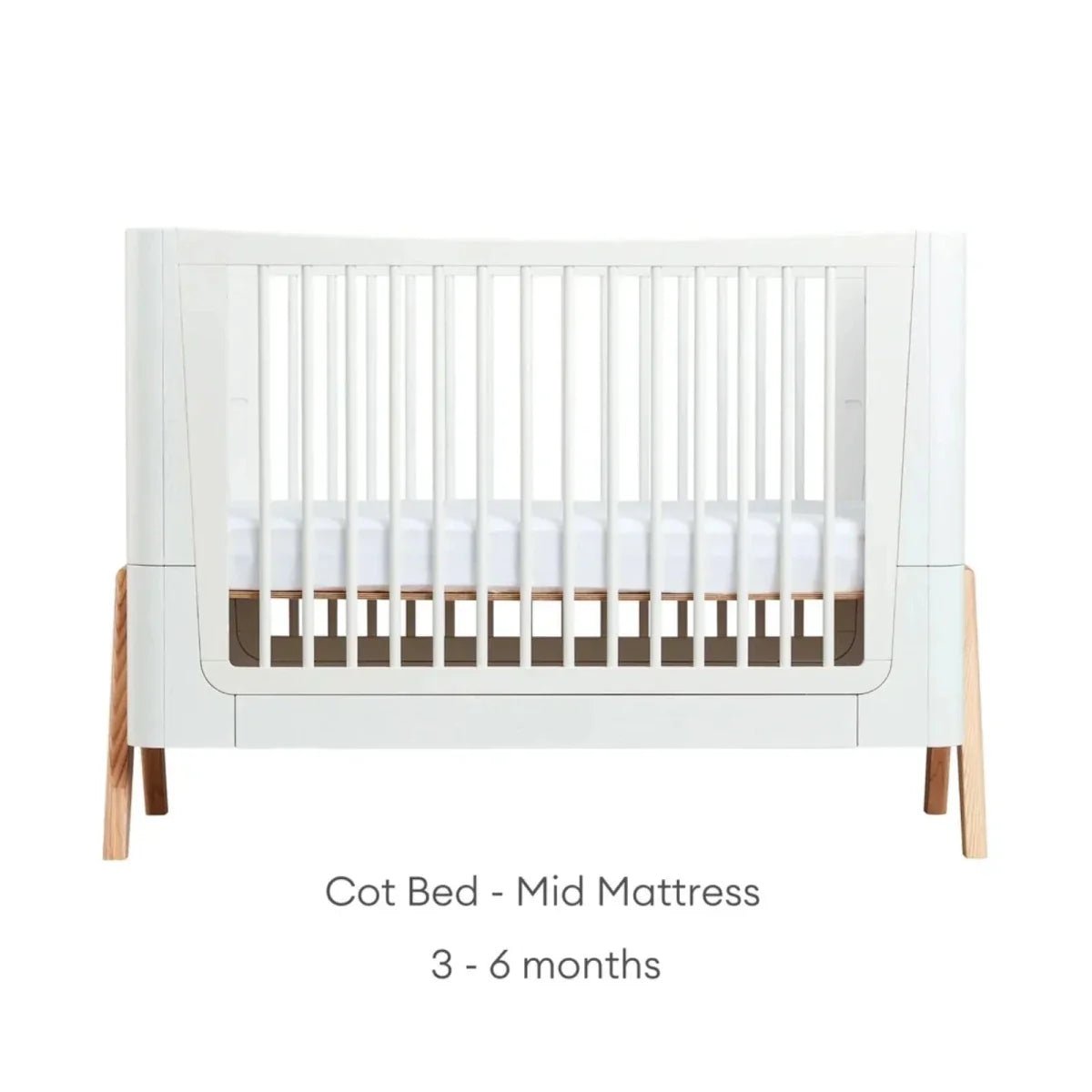 Gaia Baby Hera 2 Piece Room Set - Scandi White/Natural | Luxury Home Accessories | Heulog Glow