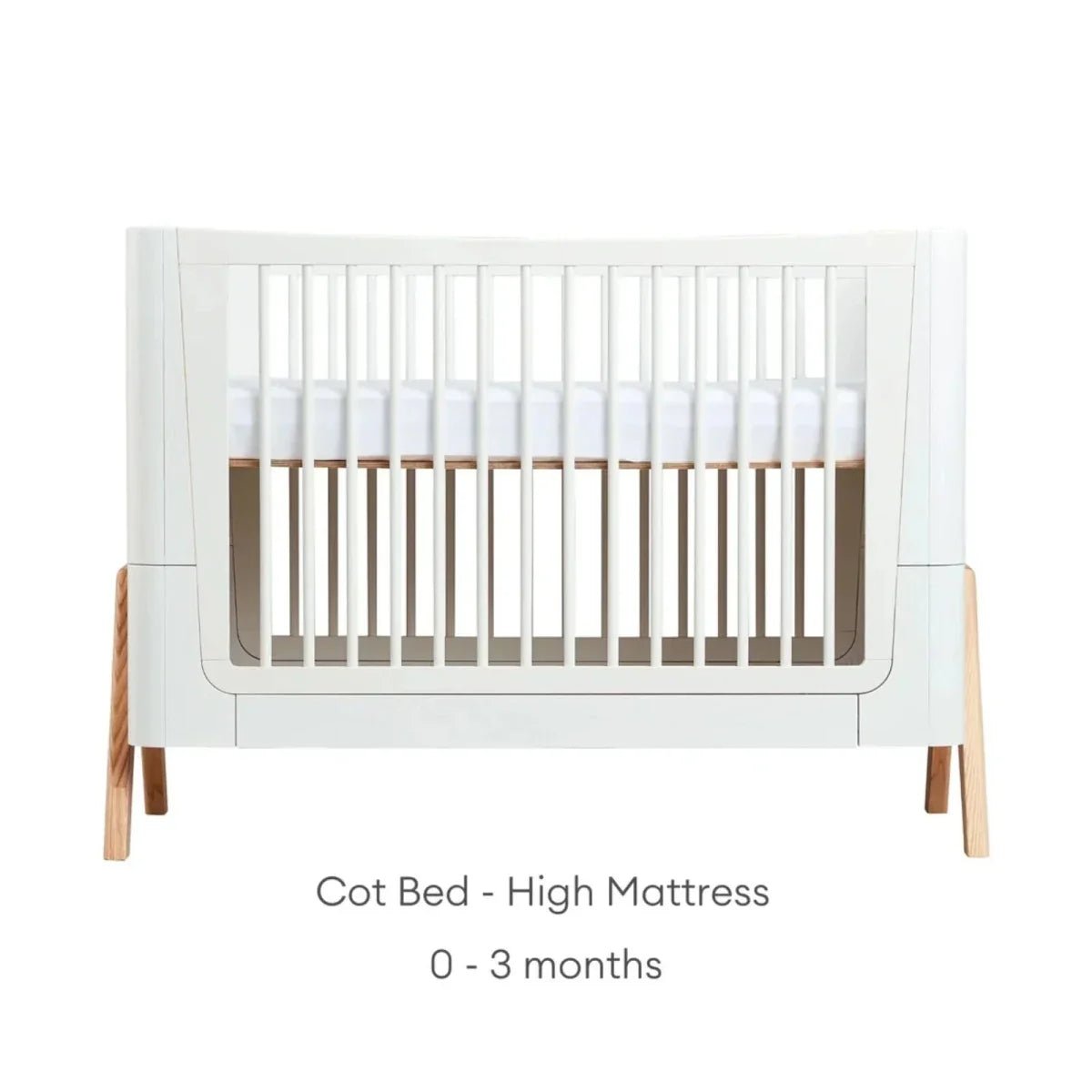 Gaia Baby Hera 2 Piece Room Set - Scandi White/Natural | Luxury Home Accessories | Heulog Glow