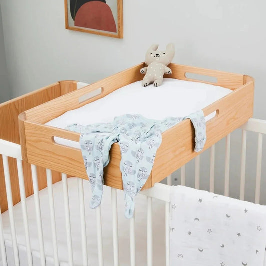 Gaia Baby Hera Changing Station - Natural | Luxury Home Accessories | Heulog Glow