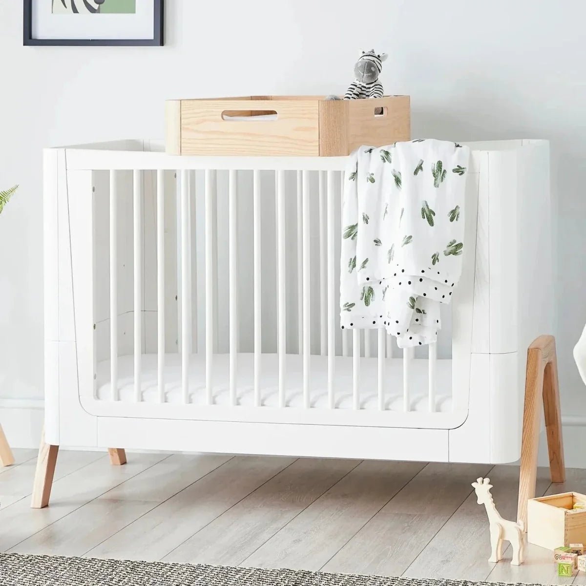 Gaia Baby Hera Changing Station - Natural | Luxury Home Accessories | Heulog Glow
