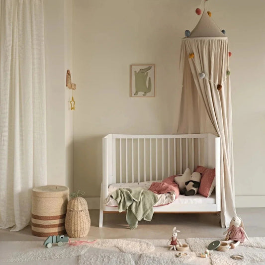 Gaia Baby Hera Fitted Sheet Cot Bed 2 Pack | Luxury Home Accessories | Heulog Glow