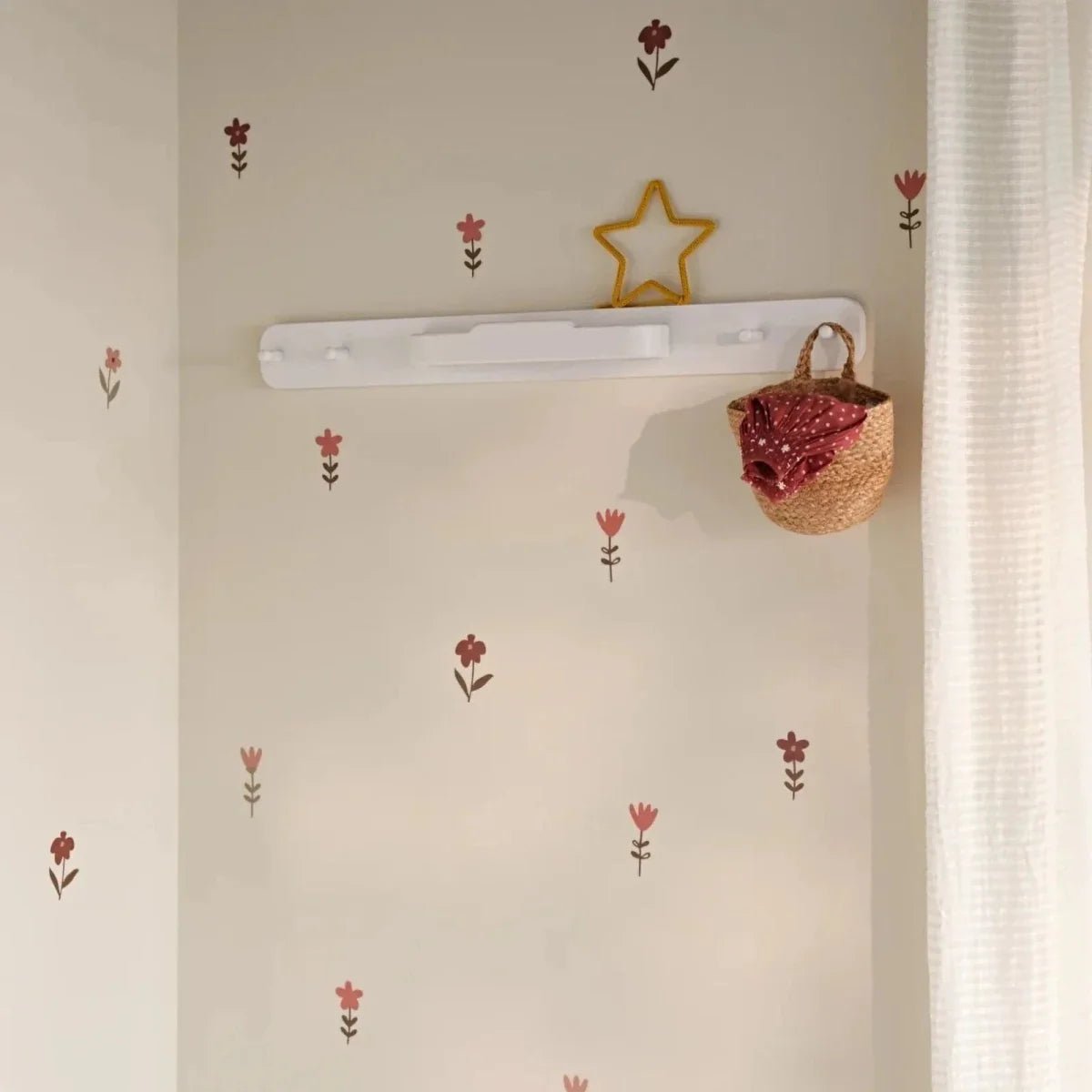 Gaia Baby Hera Hanging Rail - White | Luxury Home Accessories | Heulog Glow