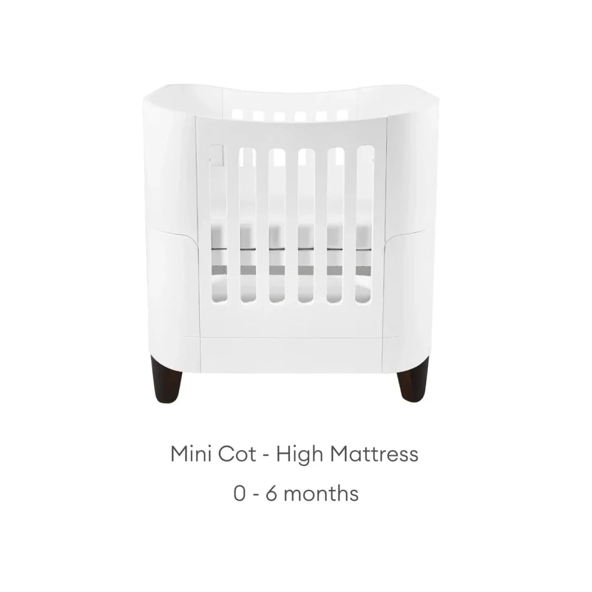 Gaia Baby Serena All-In-One Dresser Set - White/Walnut | Luxury Home Accessories | Heulog Glow