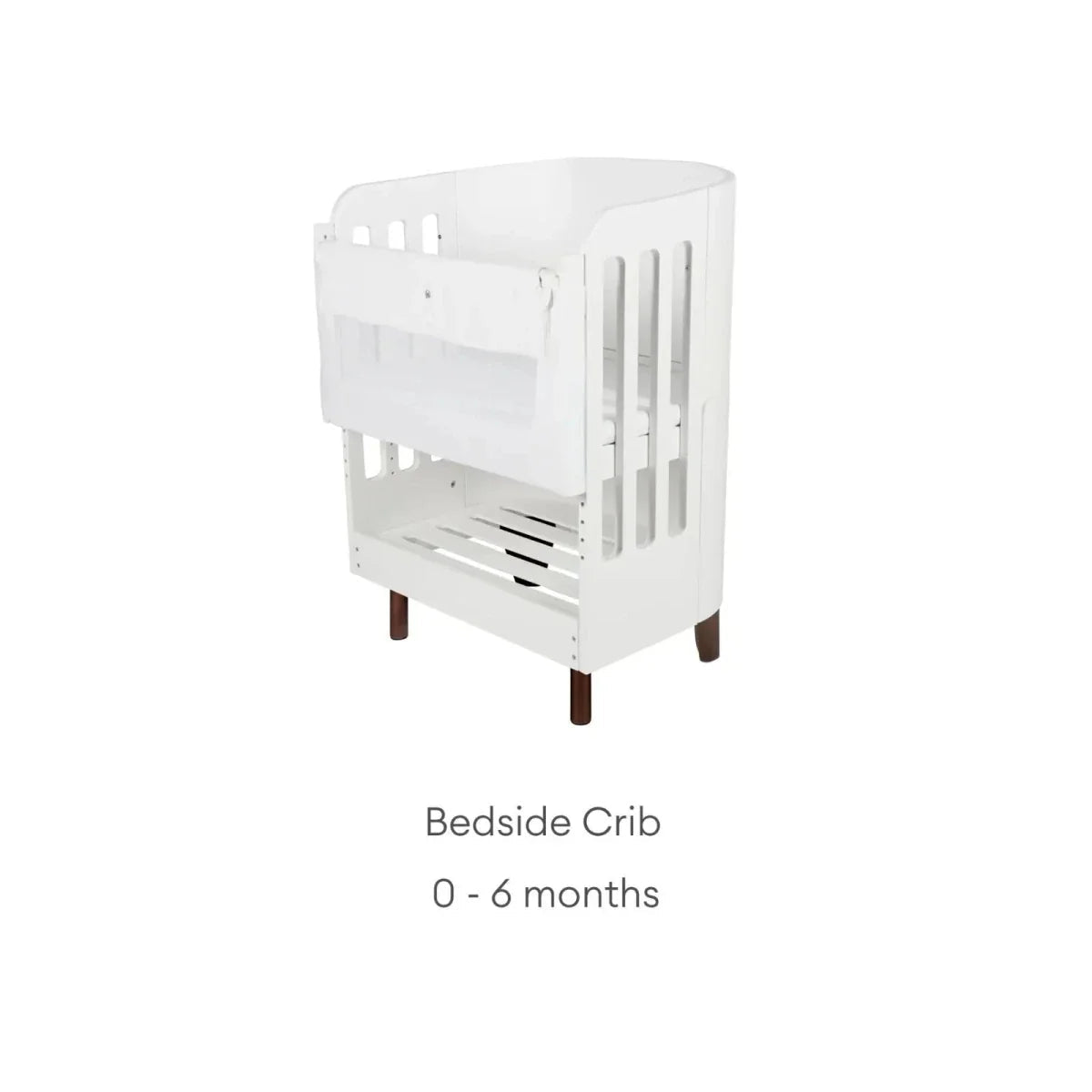 Gaia Baby Serena All-In-One Dresser Set - White/Walnut | Luxury Home Accessories | Heulog Glow