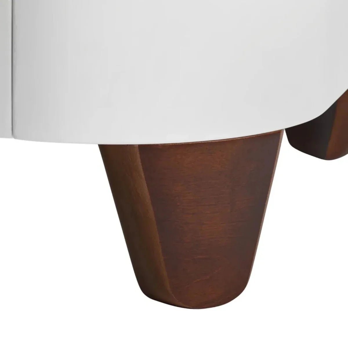 Gaia Baby Serena All-In-One Dresser Set - White/Walnut | Luxury Home Accessories | Heulog Glow