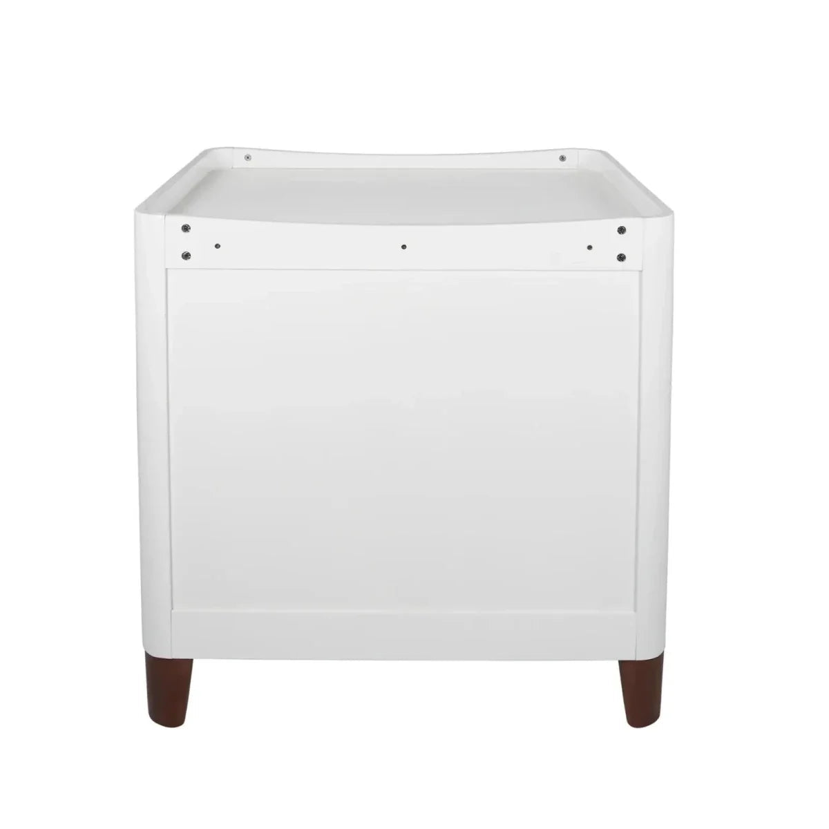 Gaia Baby Serena Dresser - White/Walnut | Luxury Home Accessories | Heulog Glow