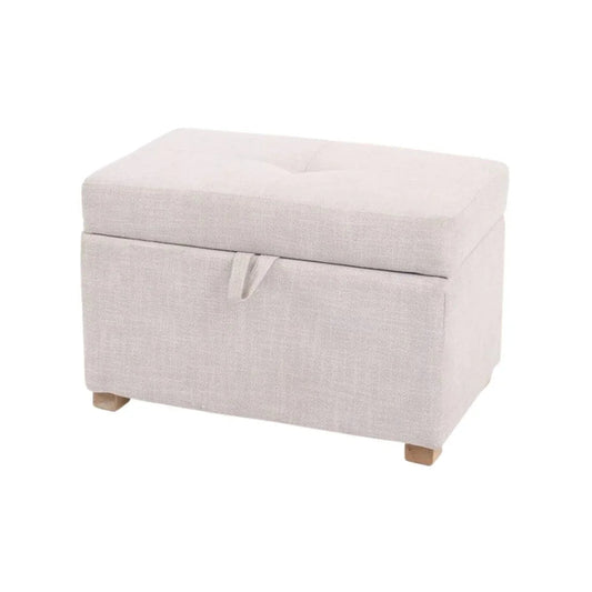 Gaia Baby Serena Footstool - Oat | Luxury Home Accessories | Heulog Glow