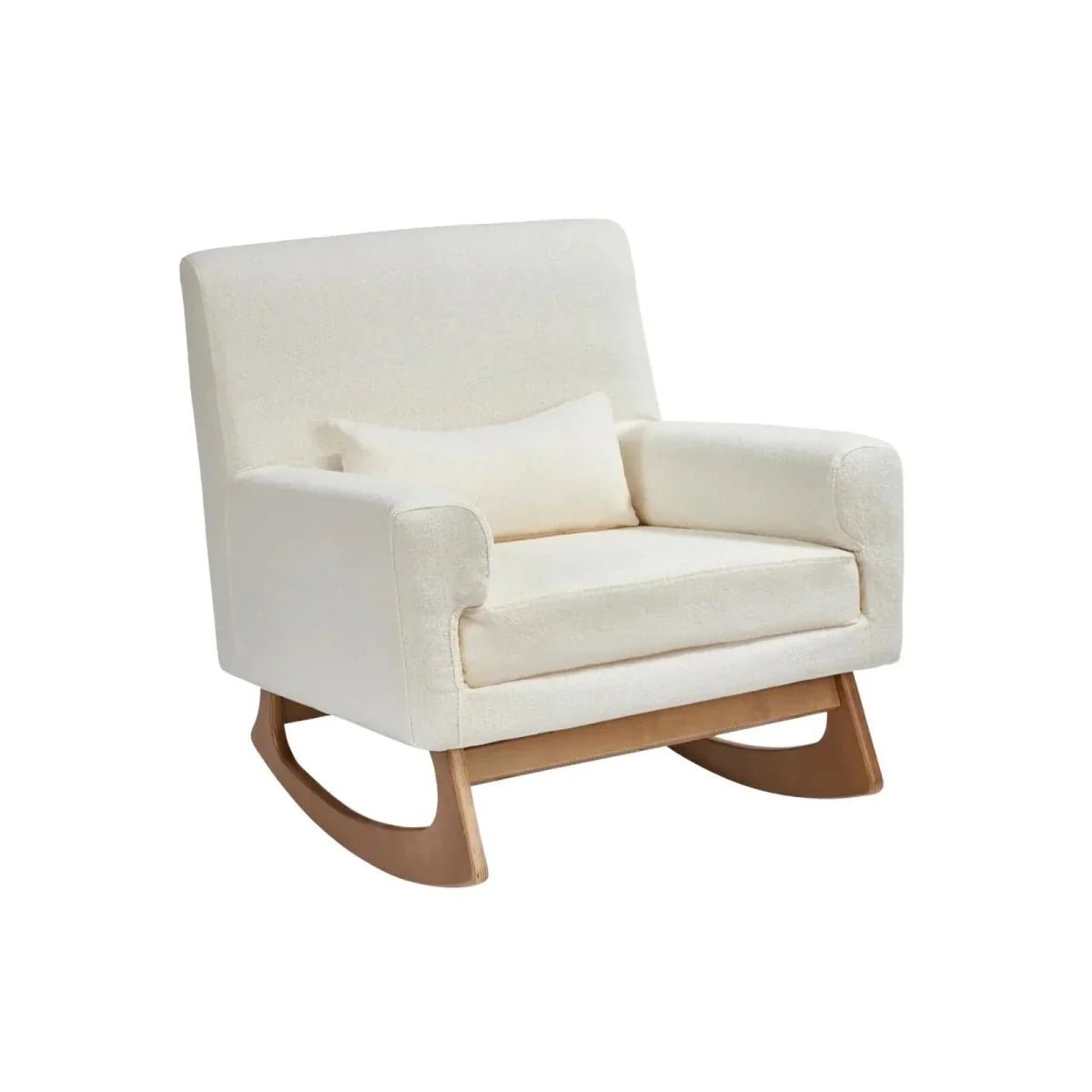 Gaia Baby Serena Rocking & Nursing Chair - Chalk Boucle | Luxury Home Accessories | Heulog Glow
