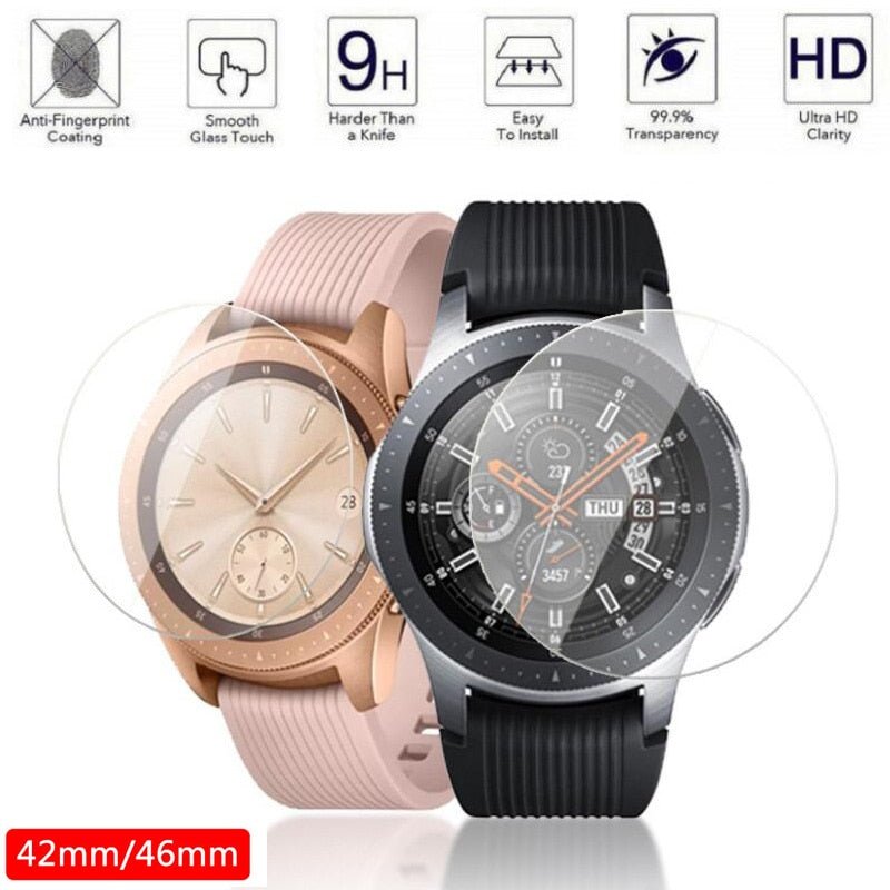 Galaxy Watch Watch Watch Tempered Film 42 46 Film Explosion Proof Fingerprint Proof Watch Screen Protection | Luxury Home Accessories | Heulog Glow