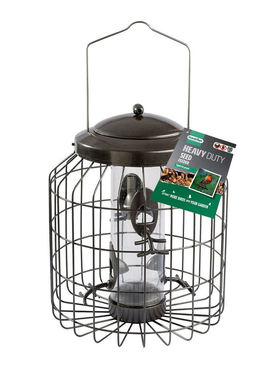 Gardman Heavy Duty Squirrel Proof Seed Feeder | Luxury Home Accessories | Heulog Glow