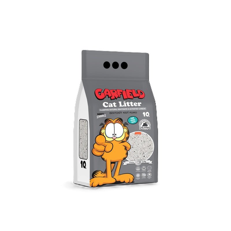Garfield Bentonite Active Carbon Cat Litter 10 L | Luxury Home Accessories | Heulog Glow