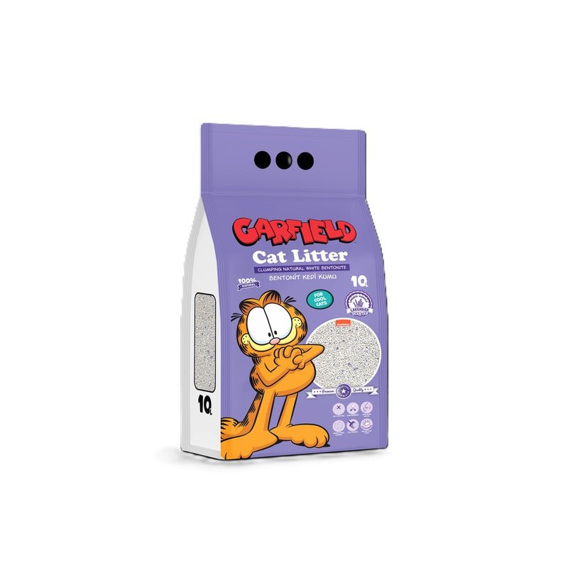 Garfield Bentonite Lavender Cat Litter 10 L | Luxury Home Accessories | Heulog Glow