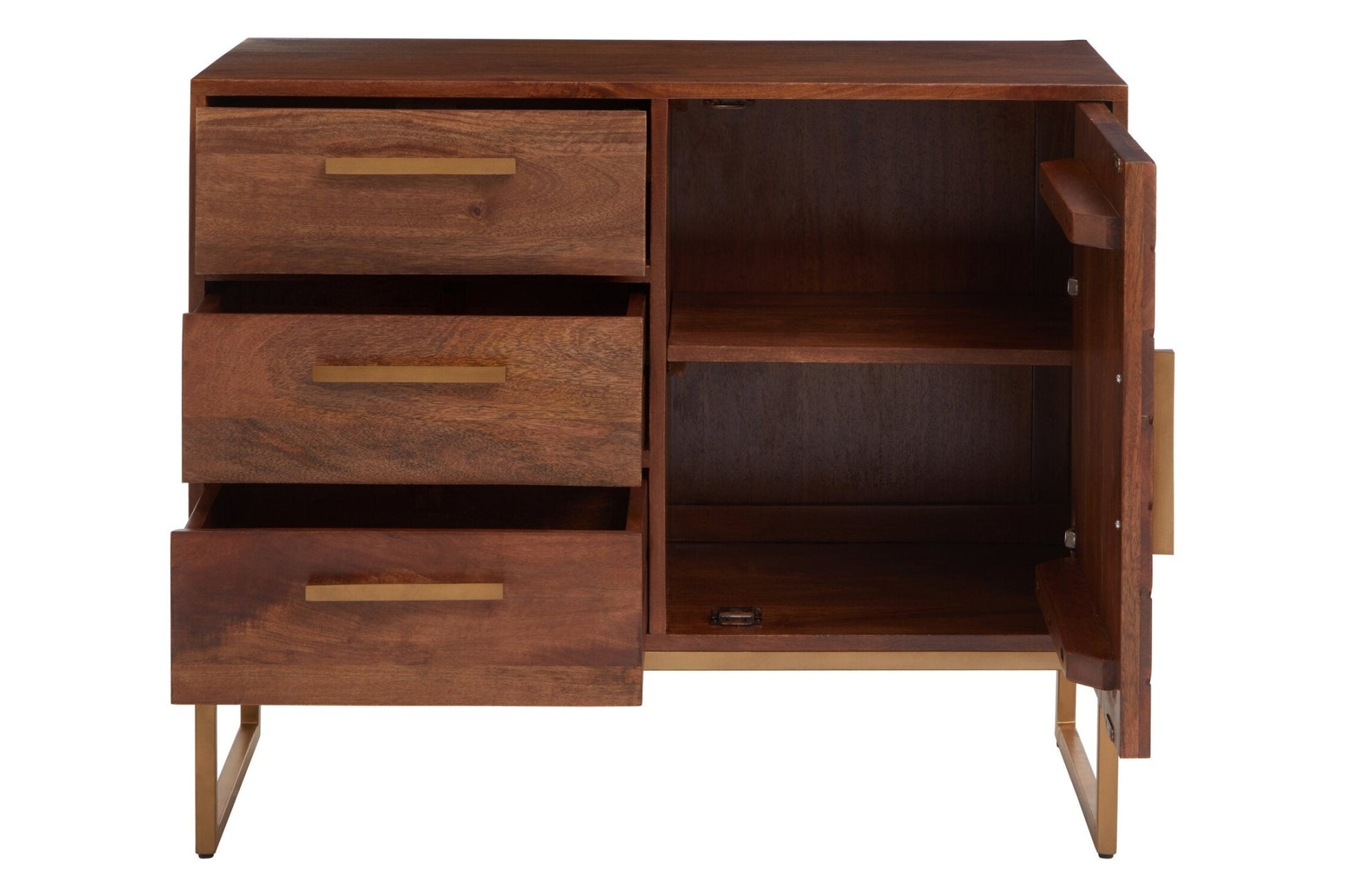 Gaya Mango Wood Small Sideboard | Luxury Home Accessories | Heulog Glow