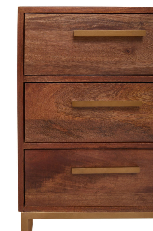 Gaya Mango Wood Small Sideboard | Luxury Home Accessories | Heulog Glow