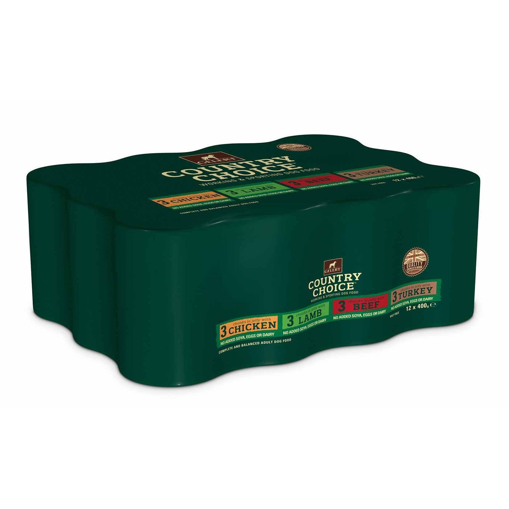 Gelert C Choice Dog Mixed CIJ 12x400g | Luxury Home Accessories | Heulog Glow