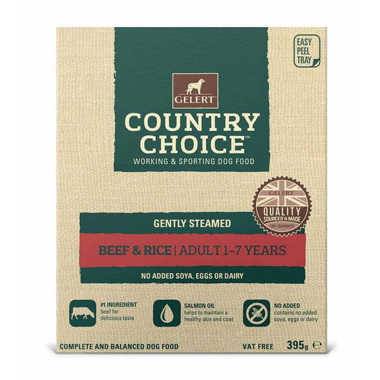 Gelert C Choice Tray Beef 10x395g | Luxury Home Accessories | Heulog Glow