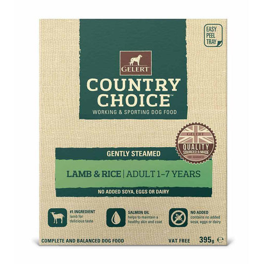Gelert C Choice Tray Lamb 10x395g | Luxury Home Accessories | Heulog Glow