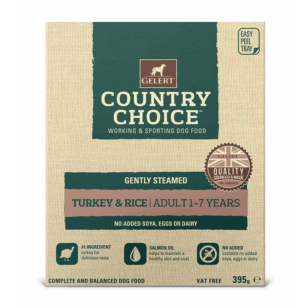 Gelert C Choice Tray Turkey 10x395g | Luxury Home Accessories | Heulog Glow