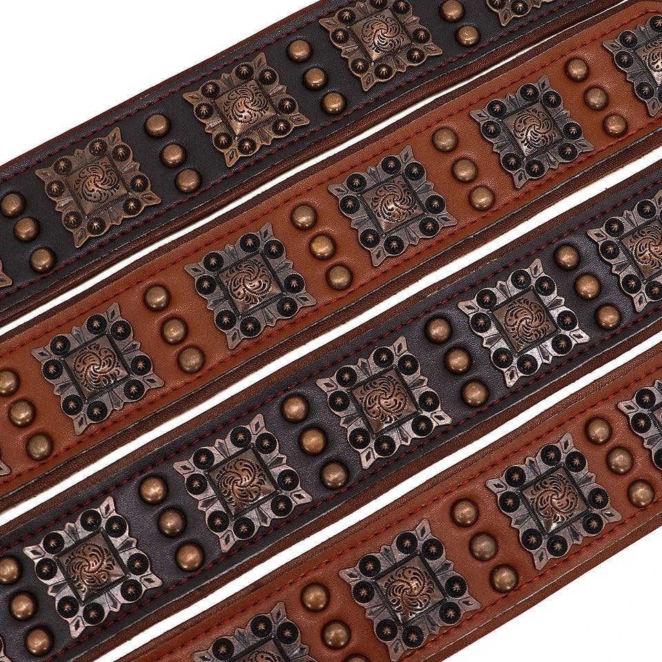 Genuine Leather Classic Collar | Luxury Home Accessories | Heulog Glow
