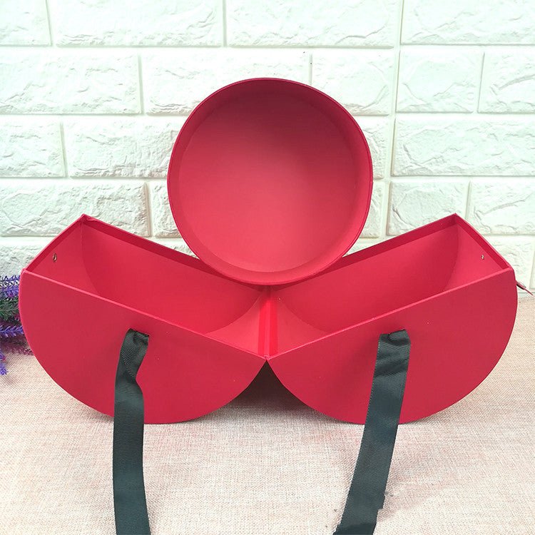 Gift Box Valentine's Day Side Opening Round Paper Gift Box For Holding | Luxury Home Accessories | Heulog Glow
