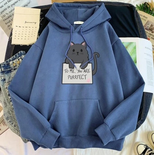 Girls Blank Solid Color Hoodie Sweater | Luxury Home Accessories | Heulog Glow