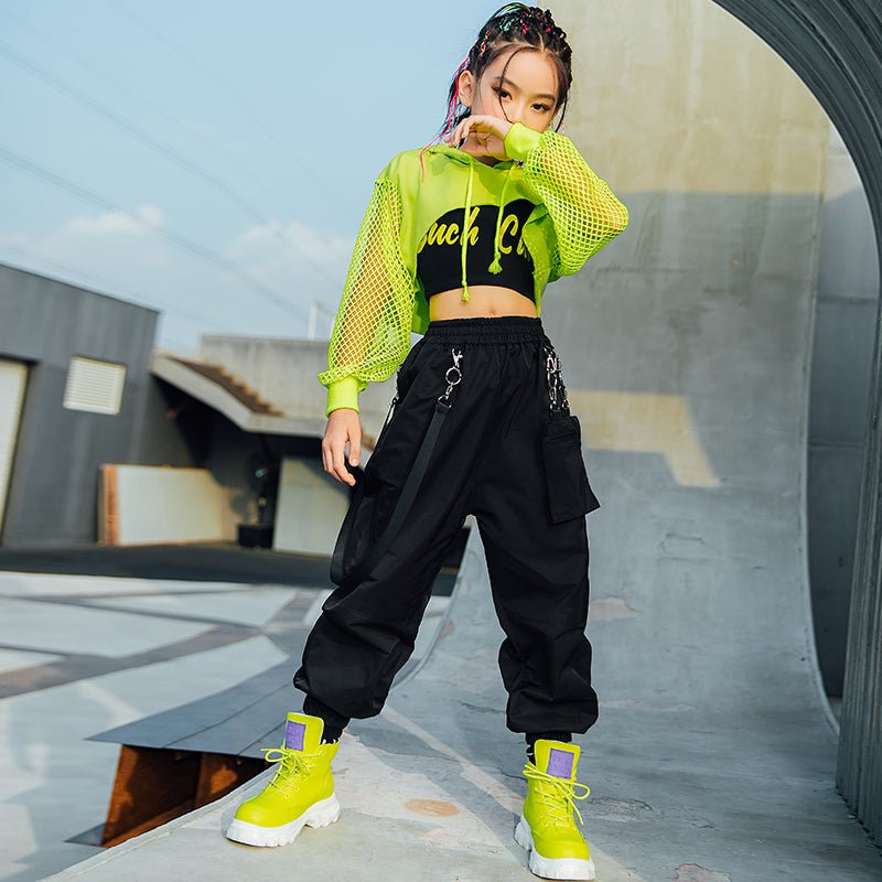 Girls' Jazz Dance Costume Performance Outfit Set | Luxury Home Accessories | Heulog Glow