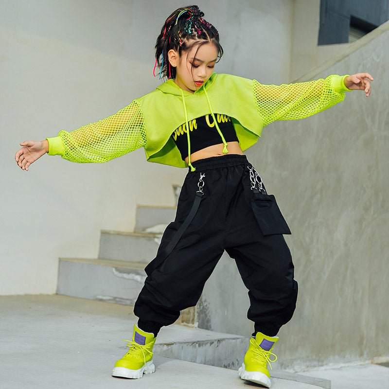 Girls' Jazz Dance Costume Performance Outfit Set | Luxury Home Accessories | Heulog Glow
