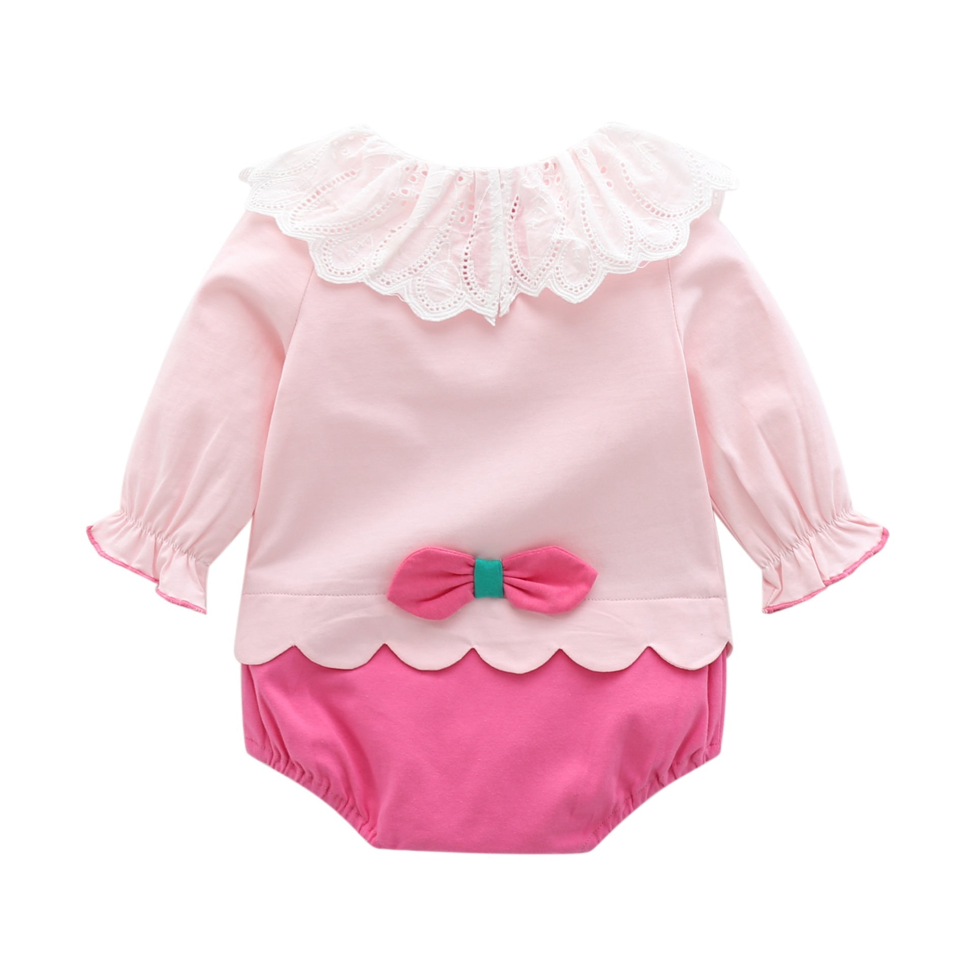 Girls' Strawberry Long-Sleeve Romper For Babies | Luxury Home Accessories | Heulog Glow