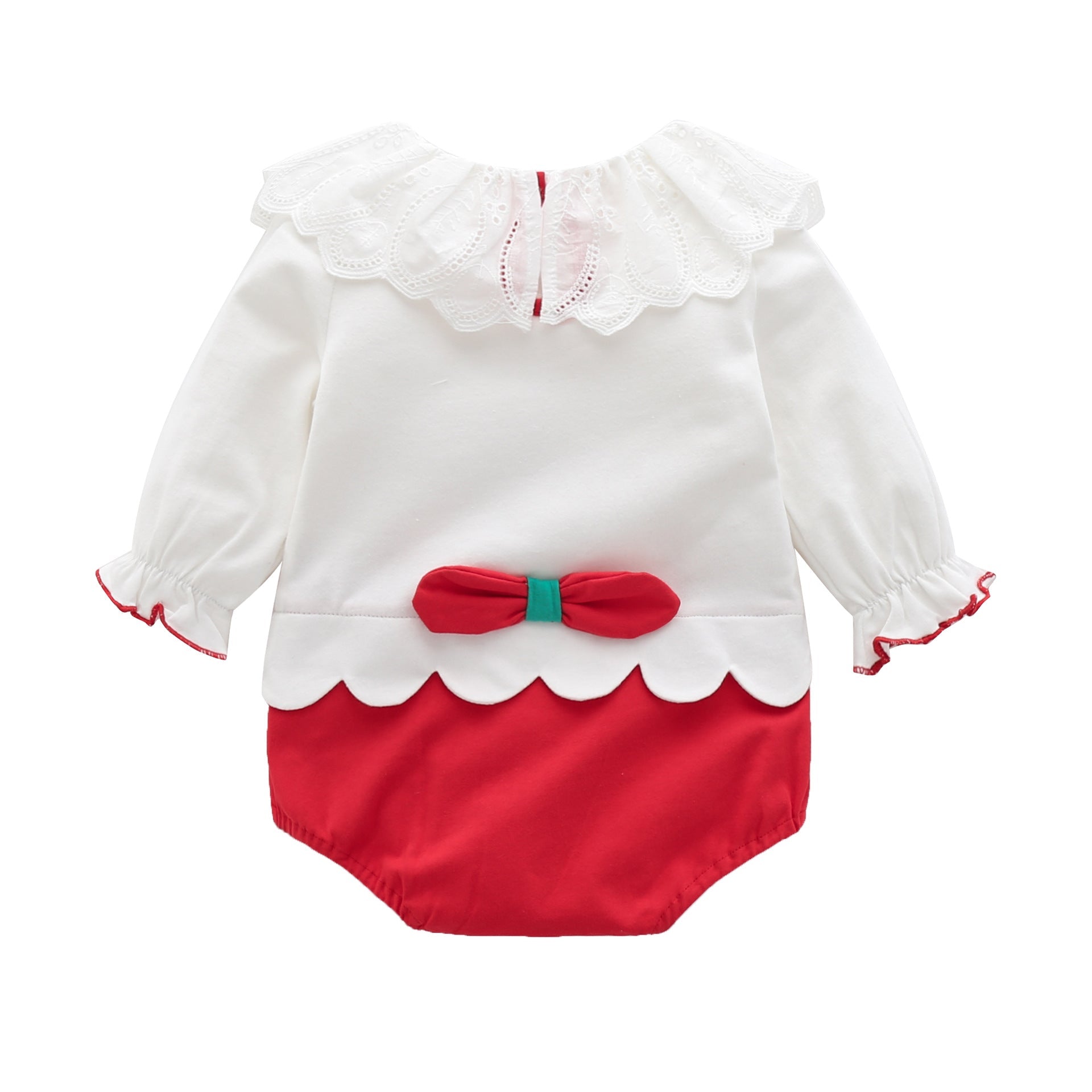 Girls' Strawberry Long-Sleeve Romper For Babies | Luxury Home Accessories | Heulog Glow