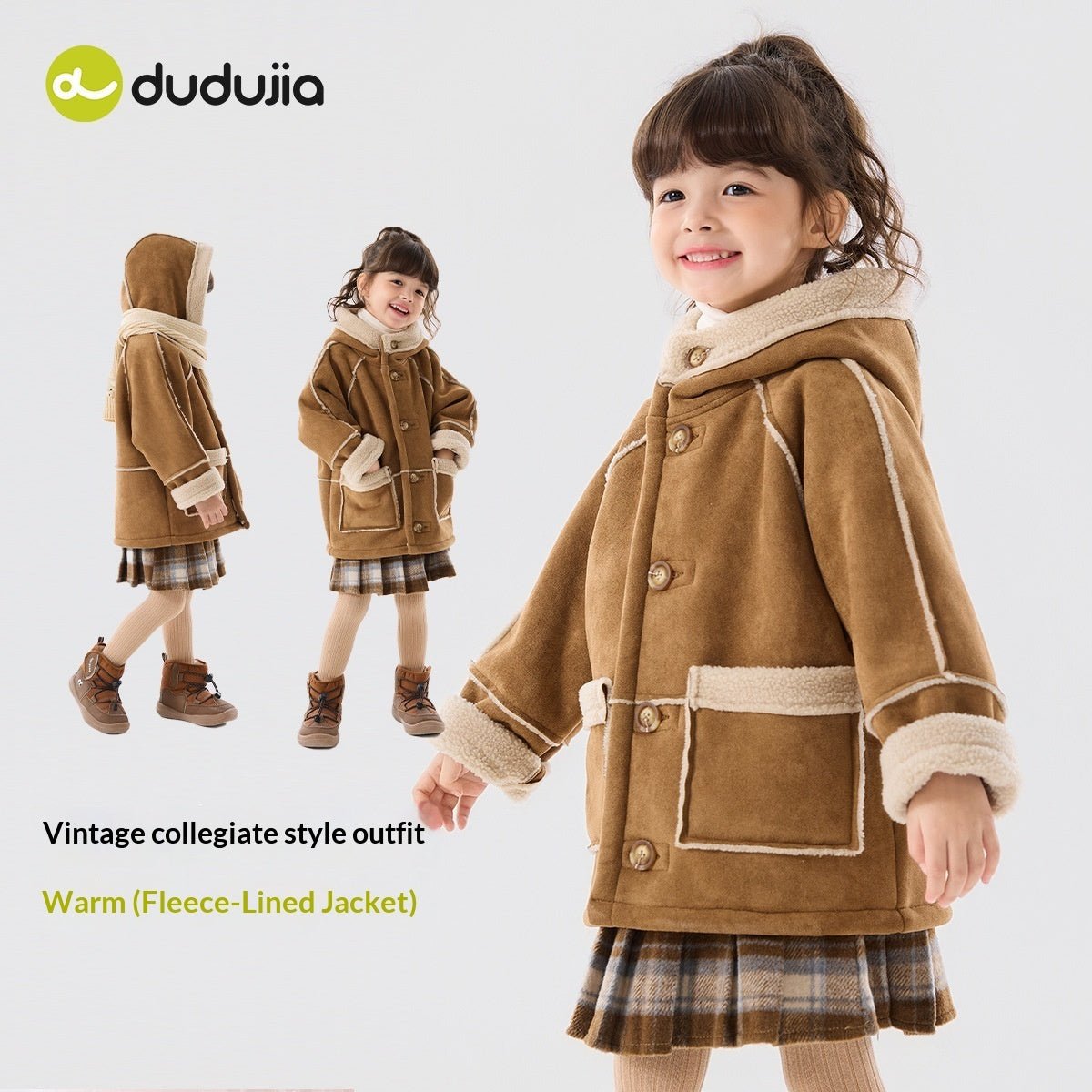 Girls' Winter Outerweartops For Little Girls | Luxury Home Accessories | Heulog Glow