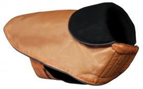 Glitter Raincoat Fleece Lining Orange & Black 12" | Luxury Home Accessories | Heulog Glow