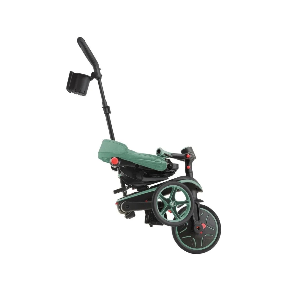 Globber 4-in-1 Explorer Trike Foldable - Olive | Luxury Home Accessories | Heulog Glow