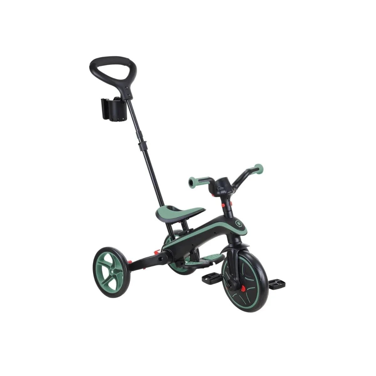 Globber 4-in-1 Explorer Trike Foldable - Olive | Luxury Home Accessories | Heulog Glow