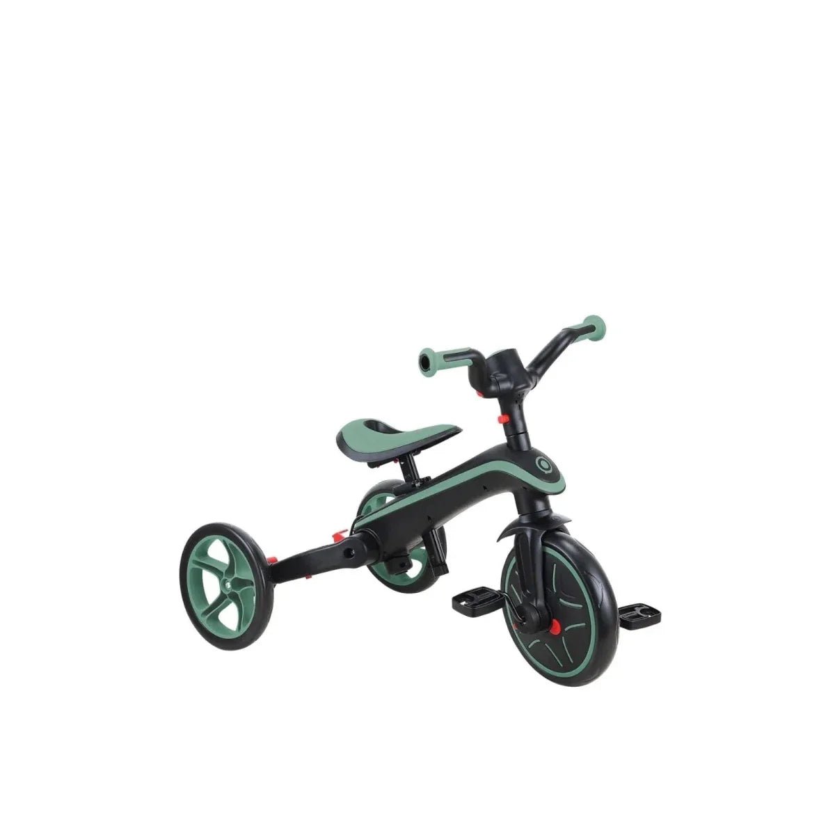 Globber 4-in-1 Explorer Trike Foldable - Olive | Luxury Home Accessories | Heulog Glow