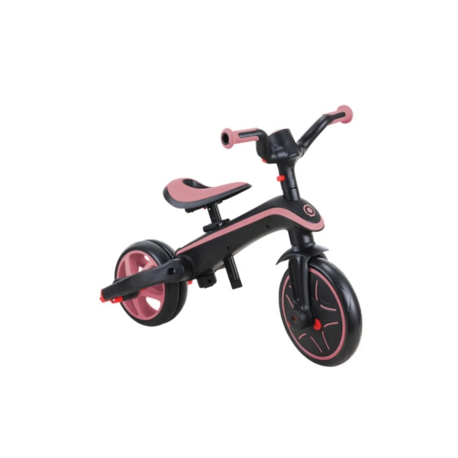 Globber Explorer Trike Foldable 4 in 1 - Deep Pastel Pink | Luxury Home Accessories | Heulog Glow