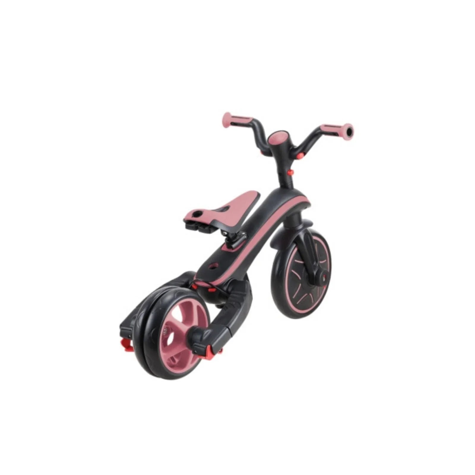 Globber Explorer Trike Foldable 4 in 1 - Deep Pastel Pink | Luxury Home Accessories | Heulog Glow