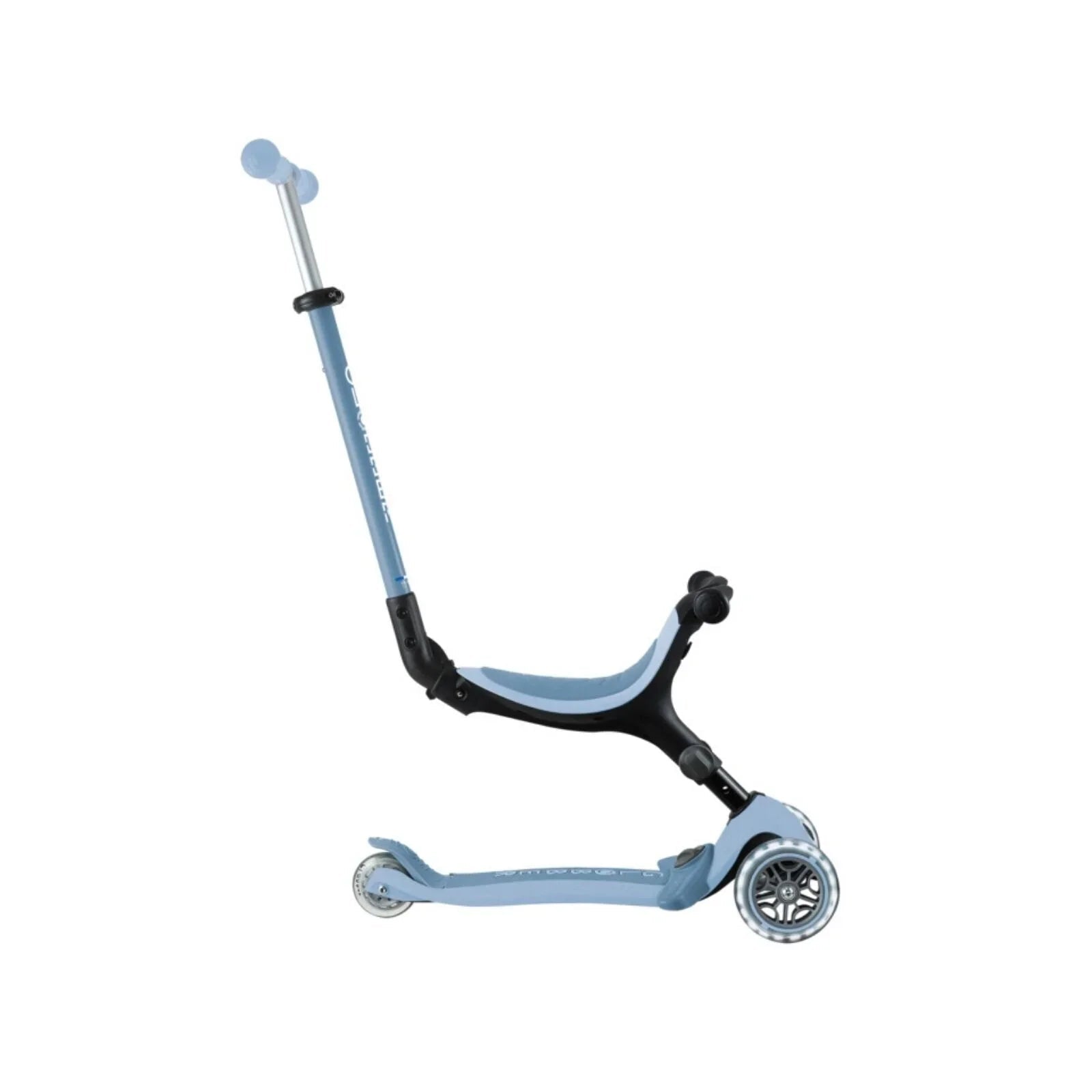 Globber Go Up Active Lights Eco Scooter - Blueberry | Luxury Home Accessories | Heulog Glow