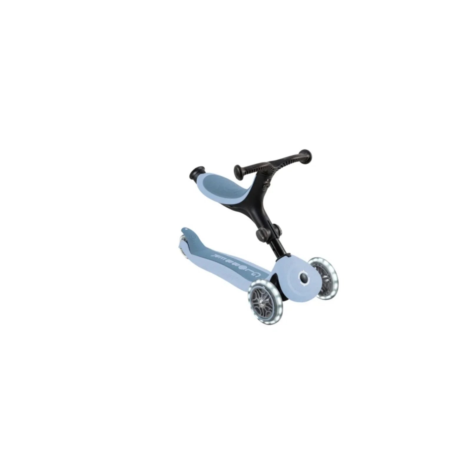 Globber Go Up Active Lights Eco Scooter - Blueberry | Luxury Home Accessories | Heulog Glow