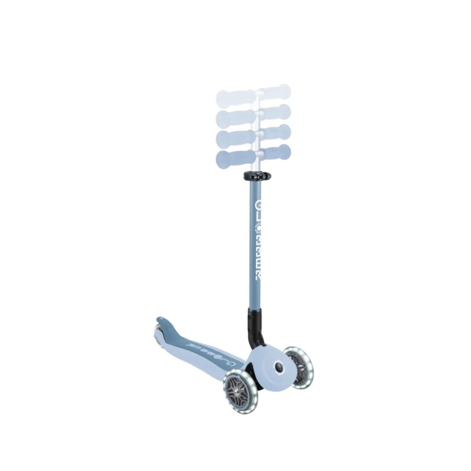 Globber Go Up Active Lights Eco Scooter - Blueberry | Luxury Home Accessories | Heulog Glow