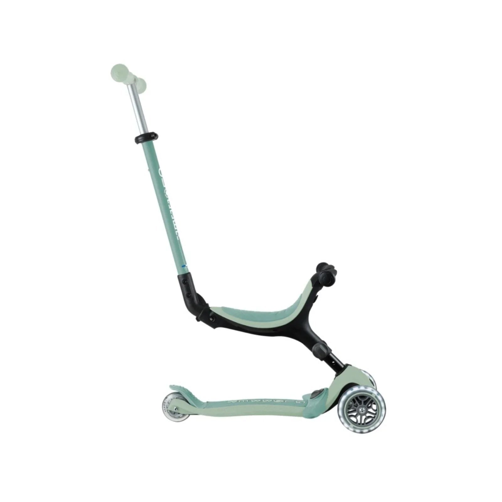 Globber Go Up Active Lights Eco Scooter - Pistachio | Luxury Home Accessories | Heulog Glow