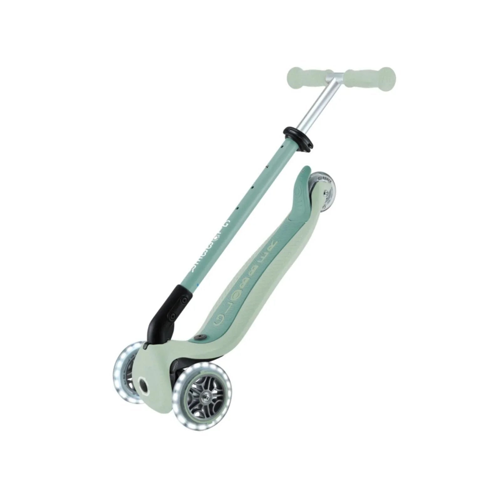 Globber Go Up Active Lights Eco Scooter - Pistachio | Luxury Home Accessories | Heulog Glow